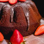 Bolo de Chocolate com Morango