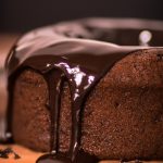 Bolo de Chocolate Escuro e Úmido