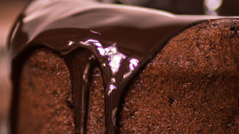 Receita De Bolo De Chocolate Escuro E Úmido