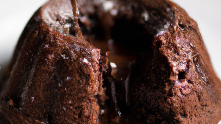 Receita De Bolo De Chocolate Vulcão