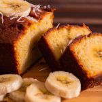 Bolo de Coco com Banana
