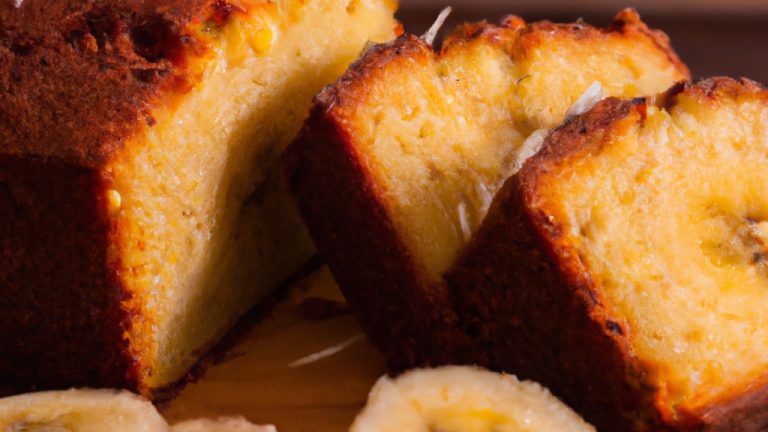 Receita De Bolo De Coco Com Banana