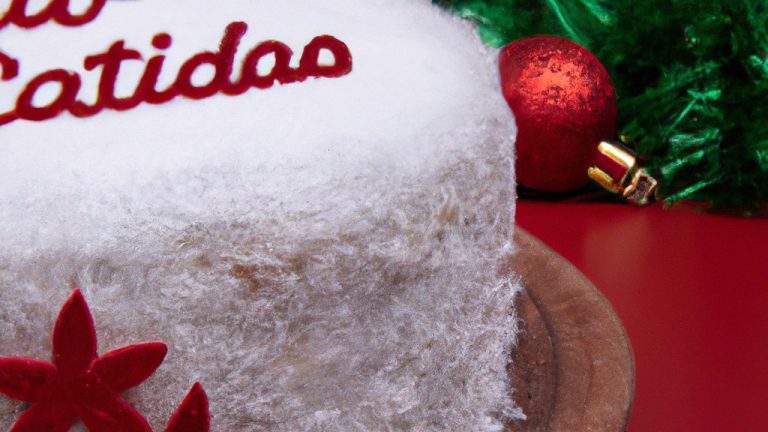 Receita De Bolo De Coco Decorado Para O Natal