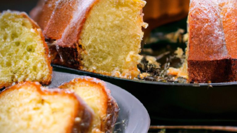 Receita De Bolo De Hortelã
