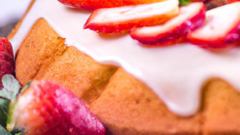 Receita De Bolo De Iogurte E Morango