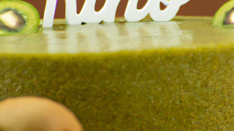 Receita De Bolo De Kiwi De Liquidificador