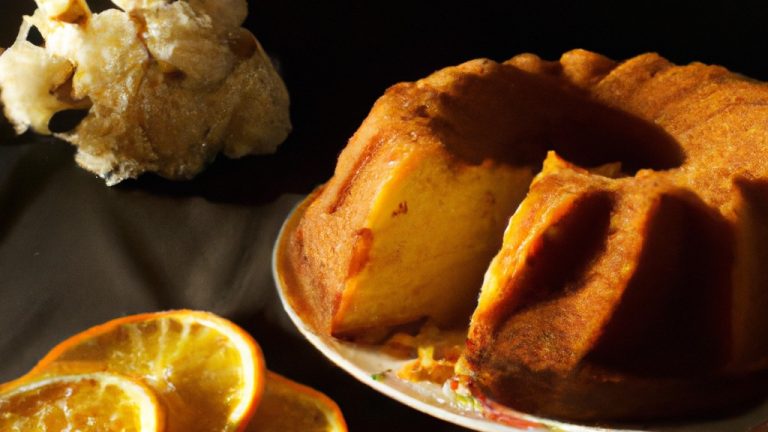 Receita De Bolo De Laranja Com Casca E Tudo