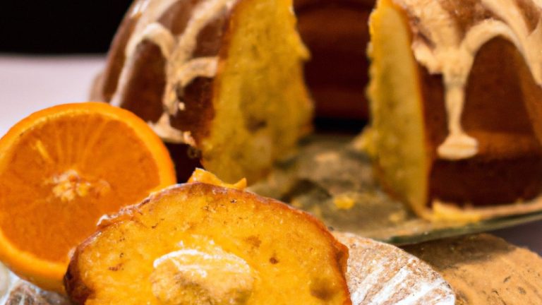 Receita De Bolo De Laranja Com Iogurte