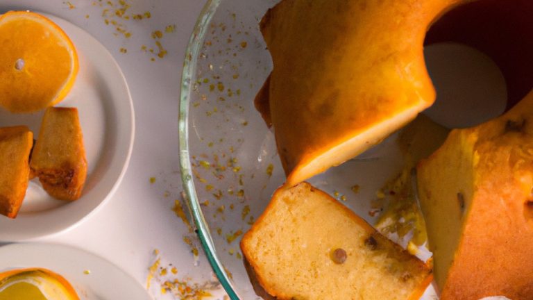 Receita De Bolo De Laranja Com Manteiga