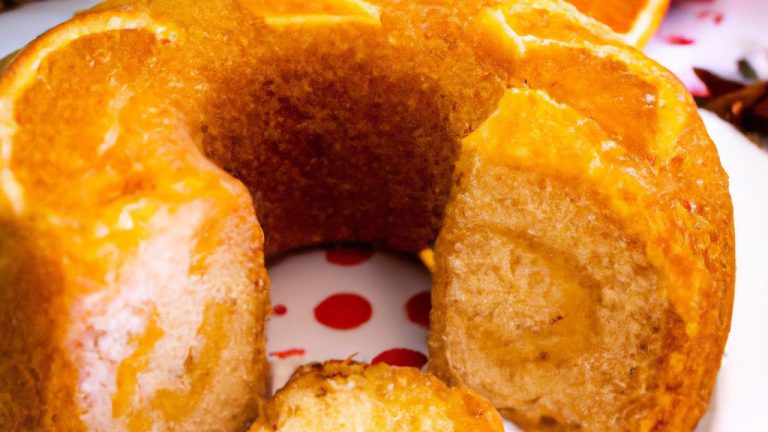Receita De Bolo De Laranja Fofinho Com Calda