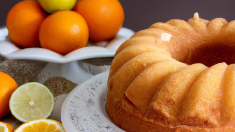 Receita De Bolo De Laranja Super Fácil E Fofinho