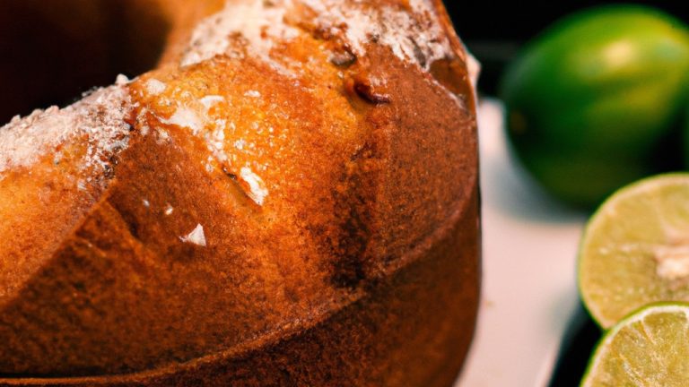 Receita De Bolo De Limão Com Farinha De Arroz