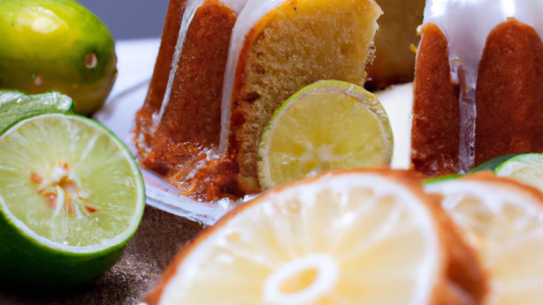 Receita De Bolo De Limão Com Gelatina De Limão