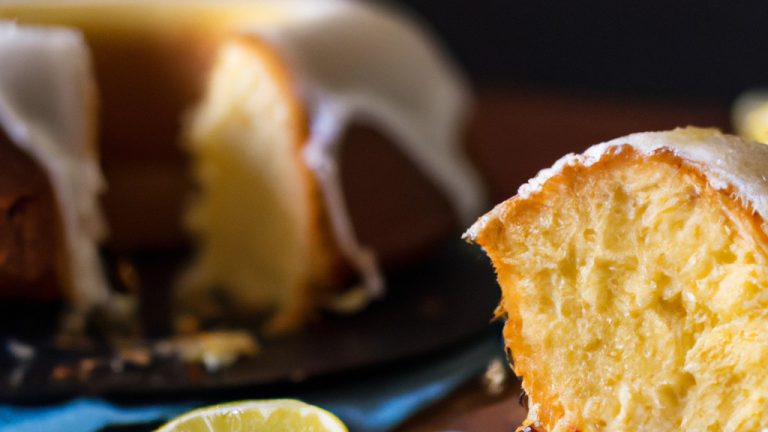 Receita De Bolo De Limão Com Iogurte