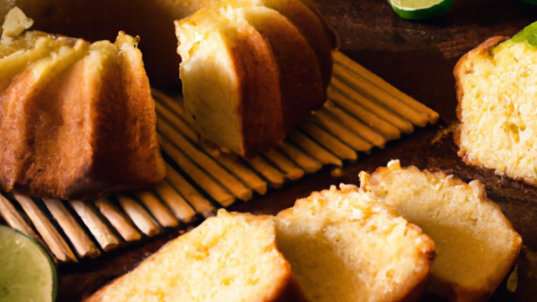 Receita De Bolo De Limão E Canela