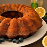 Bolo de Limão Siciliano com Mirtilos