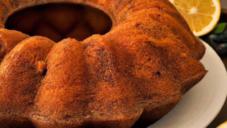 Receita De Bolo De Limão Siciliano Com Mirtilos