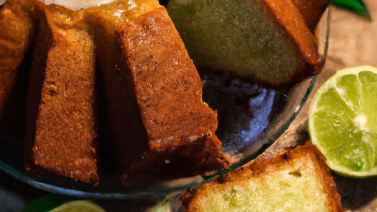 Receita De Bolo De Limão Verde Com Cobertura