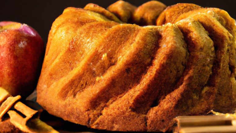 Receita De Bolo De Maçã Com Canela