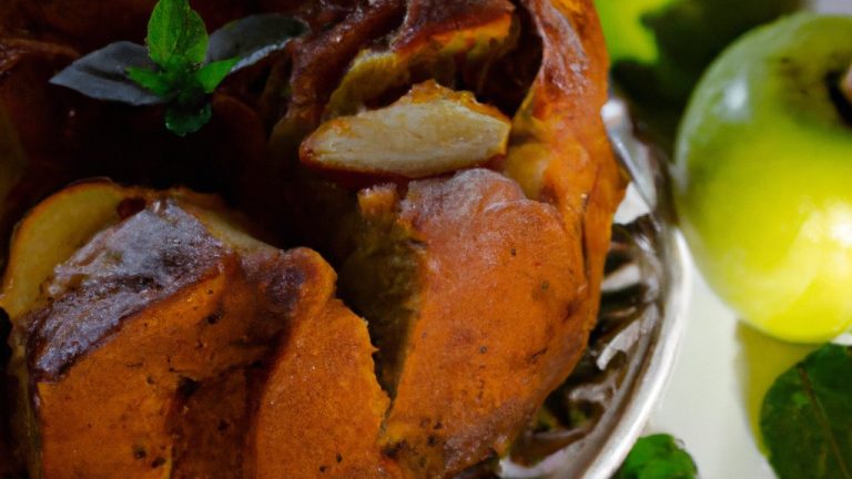 Receita De Bolo De Maçã Sem Açúcar
