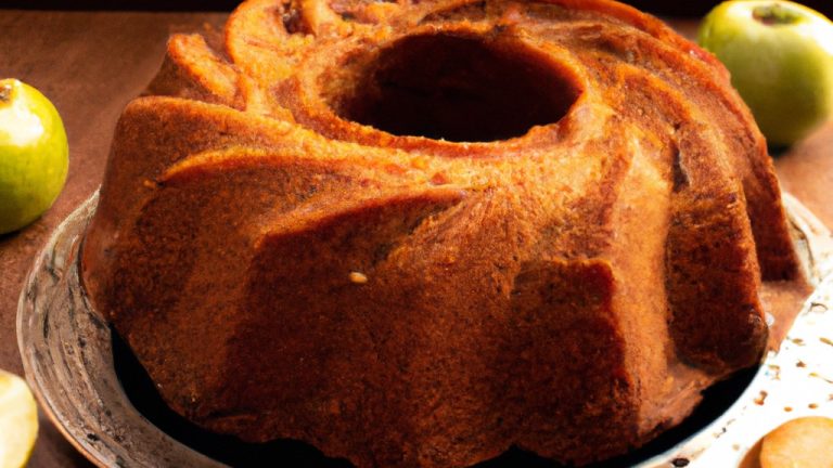 Receita De Bolo De Maçã Verde