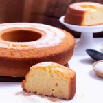 Bolo de mandioca de liquidificador