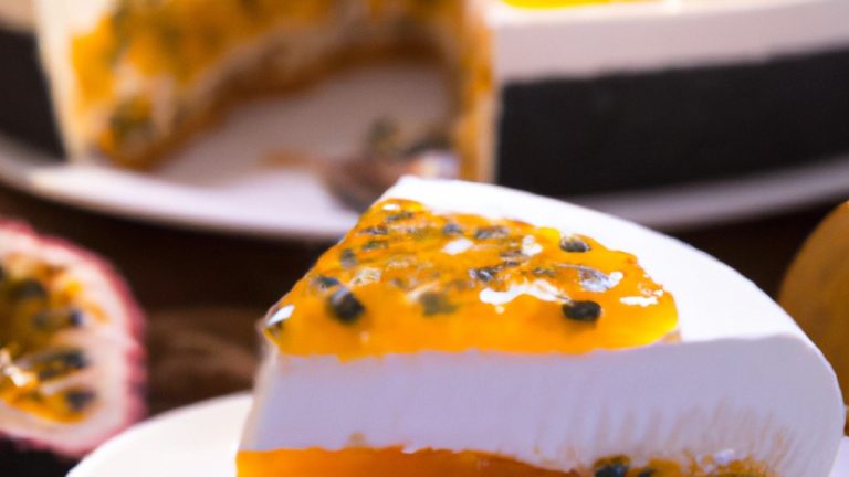 Receita De Bolo De Maracujá Com Cobertura De Maracujá