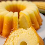 Bolo de Milho Cremoso com Leite Condensado e Creme de Leite
