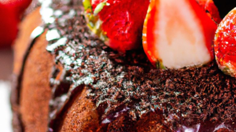 Receita De Bolo De Morango Com Chocolate