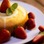 Bolo de Nata com Morango