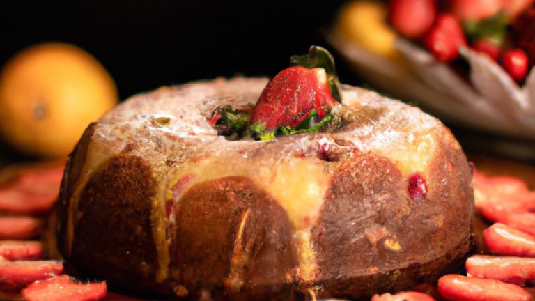 Receita De Bolo De Natal Com Frutas