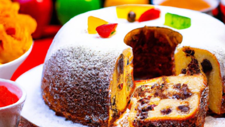 Receita De Bolo De Natal Com Frutas Cristalizadas