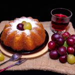 Bolo de Natal com Uva Passa